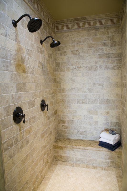 Luxury Shower with Tiles